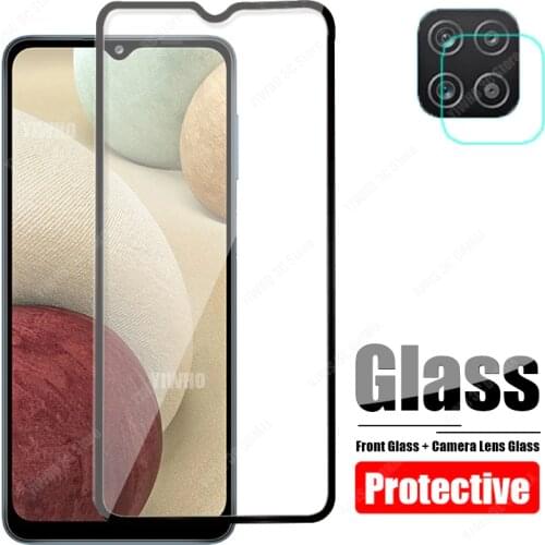 For Samsung Galaxy A12 Glass Camera Screen Protector On For Samsung A12 2020 Protective Glass Mobile Phone Lens Protection Film