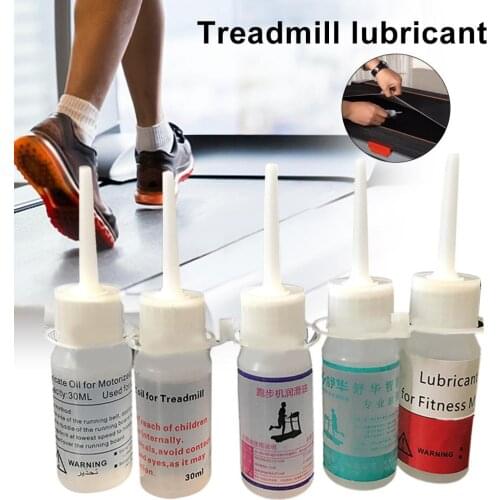 5Pcs Random 30ML Treadmill Lubricant Running Machine Lubricants Gym Treadmill Maintenance Fast Efficient Treadmill Silicone Oil