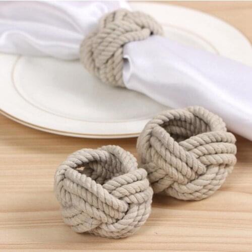 9Pcs European Straw Rattan Meal Buckle Napkin Ring Mouth Napkin Ring Napkin Buckle Rattan Napkin Ring Rope Napkin Ring