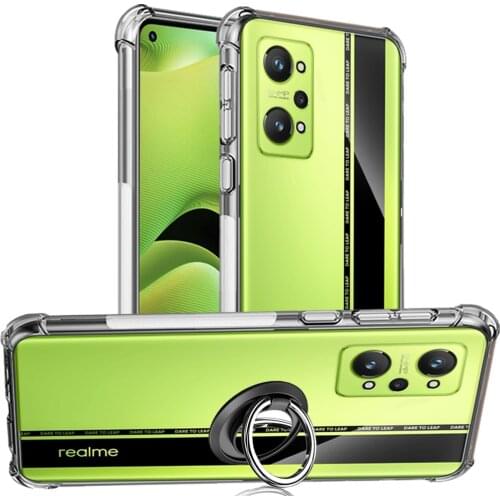 Realmi Silicone Case for Realme 8 Pro 7-5G 7-Pro Case & Glass, Shockproof Cover Realme 7 5G Crystal Capa Realme7 5G/Pro Case