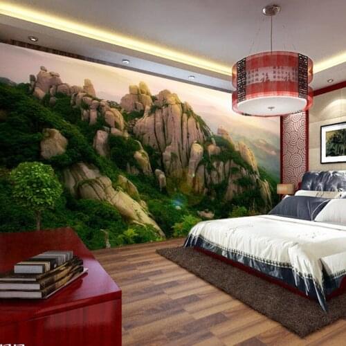 Photo wallpaper 3D custom mural sofa TV backdrop living room bedroom painting wallpaper beautiful landscape map mural