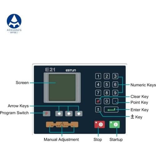 Hot sell Estun E21 system controller panel ,Delem DA41S,DA52S,,DA56,,DA66T,ESA s630,s640 for press brake/bending