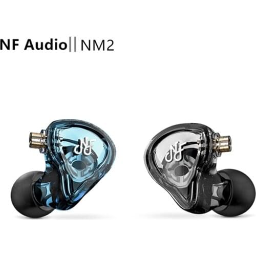 NF Audio NM2 Dual Cavity Dynamic In-ear Monitor Earphone with Adaper(6.35 to 3.5) 2 Pin 0.78mm Detachable Cable Headset