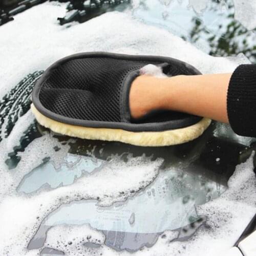 2020 Car Washing Gloves Cleaning Brush Car Styling for Geely Vision SC7 MK CK Cross Gleagle SC7 Englon SC3 SC5 SC6 SC7 Panda