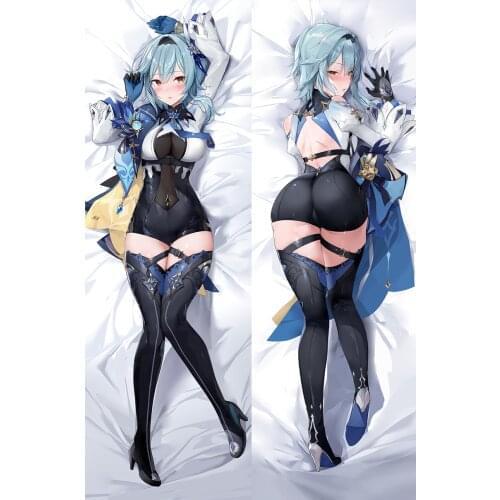Dakimakura Anime Eula Lawrence（Genshin Impact） Double-sided Print Life-size Body Pillow