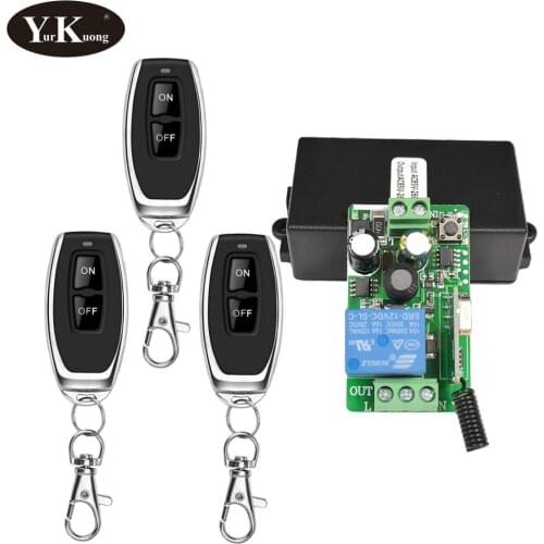 AC 110V 220V 240V 85V-260V RF Remote Control Switch Light Lamp LED Bulb Wireless Switches Corridor Room Wall Panel Switch 315433