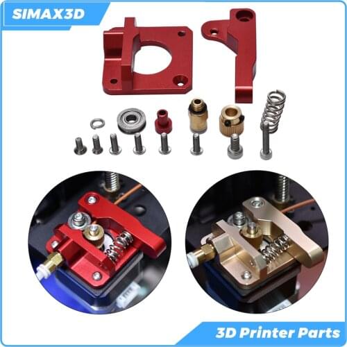SIMAX3D 3D printer parts MK8 extruder for CR-10 CR-10S Block bowden 1.75mm Filament Reprap ender 3 pro upgrade Extrusion