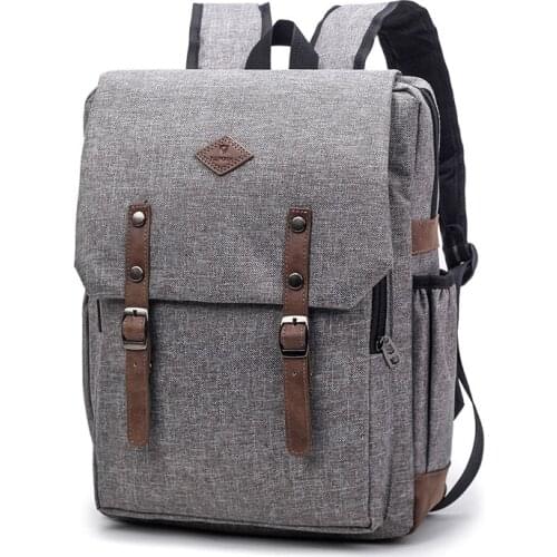AUGUR men boy Bags Canvas Backpack Women Travel Leisure Backpacks Retro Casual Backpacks School Bags For Teenagers nylon bag1804