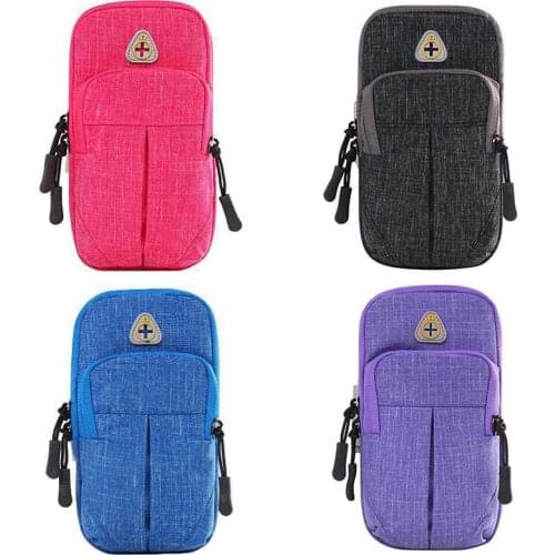 6.0" Universal Mobile Phone Bags Holder Outdoor Sport Arm Pouch Bag For Phone On Hand Sports Running Armband Bag Case Waterproof