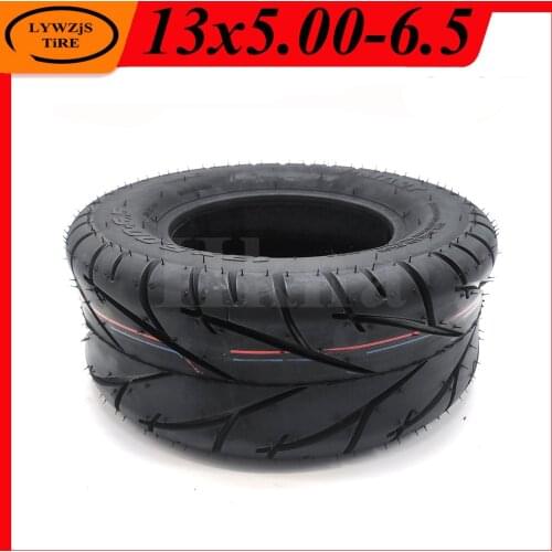 13x5.00-6.5 Vacuum Tire 13*5.00-6.5 Wear-resisting Pneumatic Tire for Motor Wheel FLJ K6 Electric Scooter E Kicker Tire