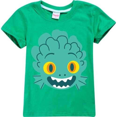 2021 Kids Cotton T-shirt Boys Summer Luca Short Sleeve Tshirt Childrens Clothing Casual Sports Cartoon Tops Girls Boy Clothes