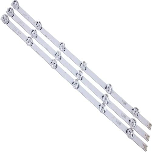3x LED TV Backlight for LG innotek Drt 3.0 32"_A/B 6916l-1974A 1975A 32MB25VQ lv320DUE 32LF5800 SUNG WEI 55VO E74739 59cm 6 LEDs