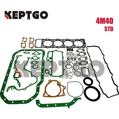 4M40T 4M40 full overhaul gasket kit for Mitsubishi engine rebuild PAJERO L200
