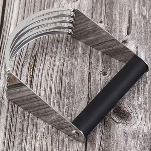 Stainless Steel Dough Blender Cream Flour Mixer Pastry Cutter Blade Powder Feeder Scone Oil Surface Mixed Pressure Mixer