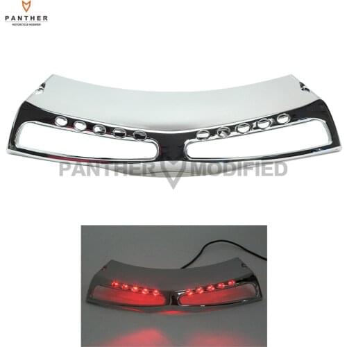 Chrome Motorcycle Front Fairing Headlight Lower Grill Case for Honda Goldwing 1800 GL1800 2001-2011