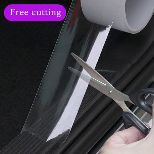 Car Door Edge Anti-Scratch Protection Body Film Adhesive Car Scotch Tape for Kia rio ceed sportage cerato soul Auto Accessories