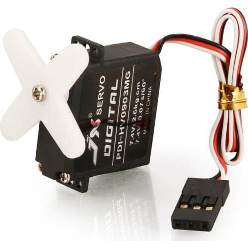 JX PDI-HV0903MG Mini Steering Torque Digital Metal Gear Core Servo for RC Fixed Wing Airplane Plane Drone