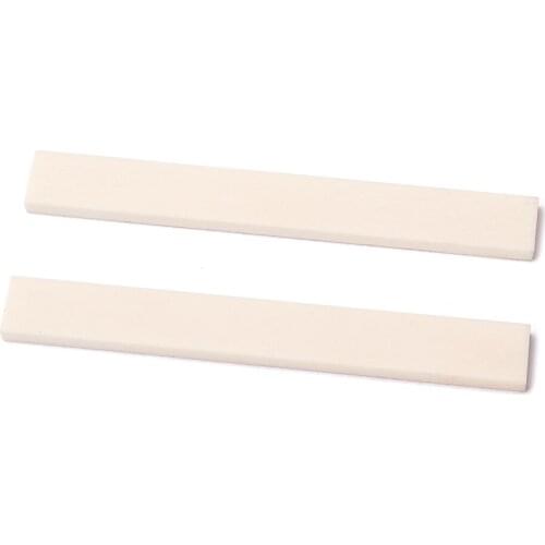NEW Classical Unfinished Blank Buffalo Bone Saddle for Guitar Ukulele Uke