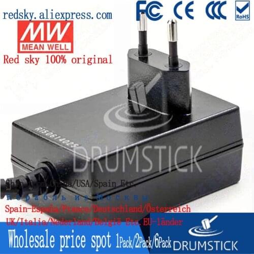 Prosperity MEAN WELL GSM36E12-P1J 12V 3A meanwell GSM36E 12V 36W AC-DC High Reliability Medical Adaptor