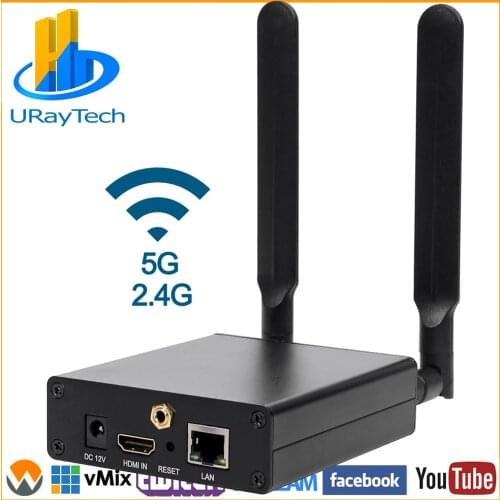 URay HEVC H.265 H.264 HDMI Video Encoder HDMI Transmitter Live Broadcast Encoder H264 Encoder RTMP RTSP UDP Server