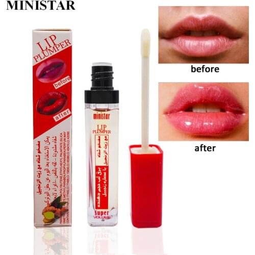 Hot Women Big Lips Makeup Transparent Lipgloss Pro Waterproof Moisturizer Full Lip Plumper Nutritious Clear Lip Gloss Sets