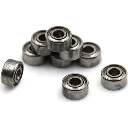 10 Pc Metal Shielded Metric Radial Ball Bearing Model Bearing Steel Deep Groove Ball Bearing MR52zz Miniature
