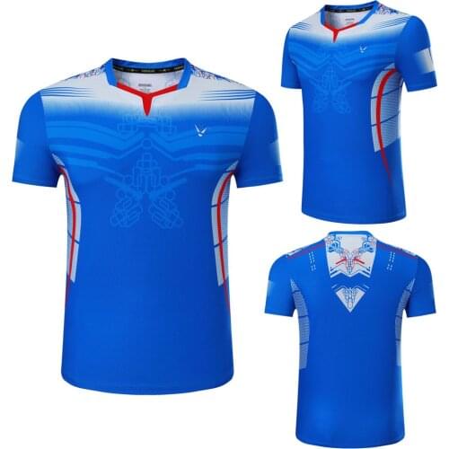 2020 Badminton Shirts Sports t shirts Men , Women Quick Dry Table Tennis shirts Running shirt Fitness Training tennis Shirts