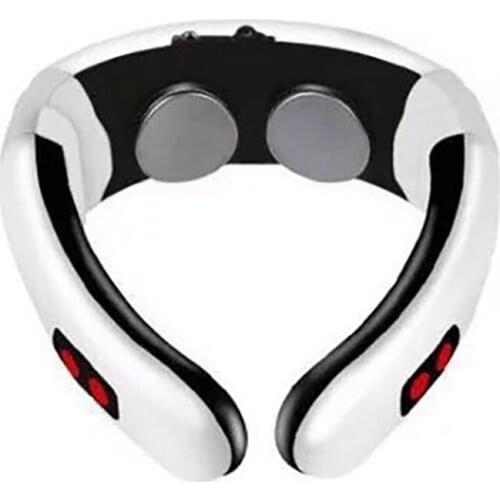 6 Modes Power Electric Neck Massager Control Far Infrared Heating Pain Relief Tool Health Care Neck Protector