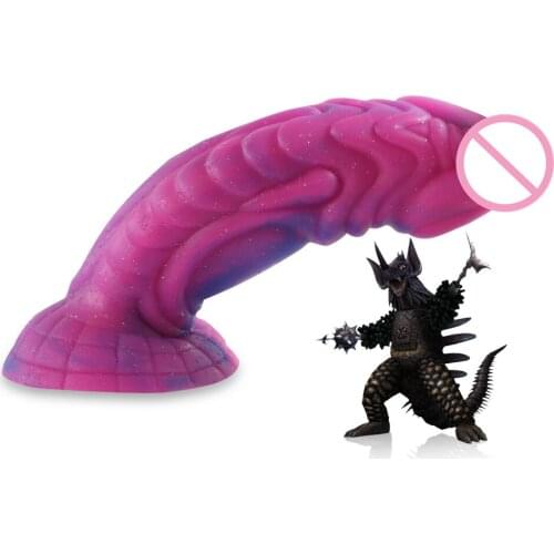 Fire 18+ Anal Plug 210MM Animal Dildos G-Spot Prostate Massage Goods Vagina Anus Stimulator Adult Sex Toys For Women Couples