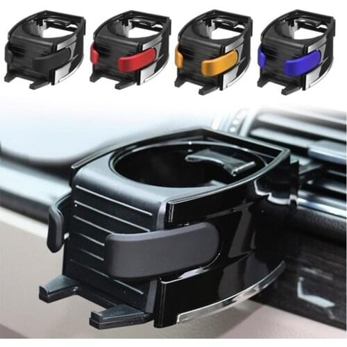Car Air Vent Drink Cup Bottle Holder 2 In 1 Adjustable Mobile Phone Mount Bracket Stand Cradle