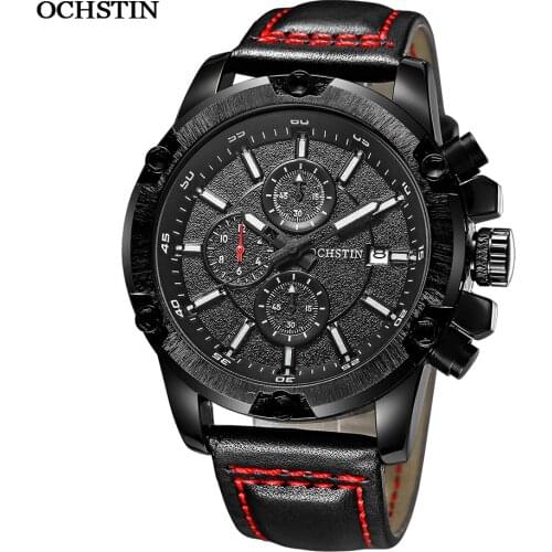 OCHSTIN New Military Watch Man Top Brands Luxury Famous Sports Quartz Watches Male Black Clock WristWatch Relogio Masculino