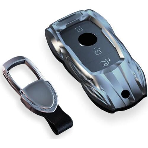 Zinc Alloy Car Key Cover Case For Mercedes Benz E Class C A W211 W213 W176 W177 CLK E200 E260 E300 E320 W204 Keychain Styling