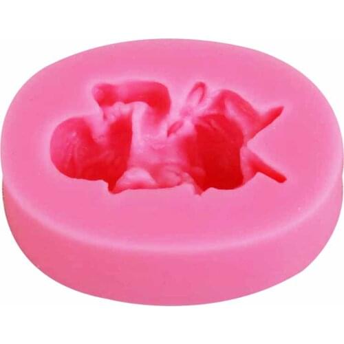 Sophronia Sleeping Baby Soap 1pcs UV Resin Jewelry Silicone Mold Expoxy Mold Jewelry Making DIY Decorate Craft m785