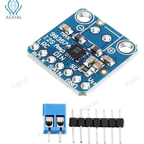 MAX98357 MAX98357A I2S 3W Class D Amplifier Breakout Interface I2S DAC Decoder Audio
