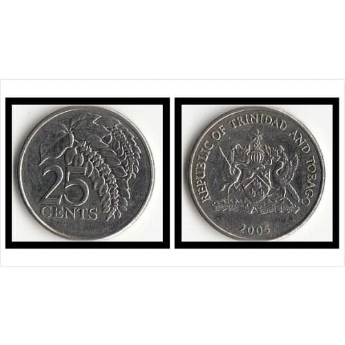 Trinidad and Tobago Cents America Coins Original Rare Coin Commemorative Edition 100% Real