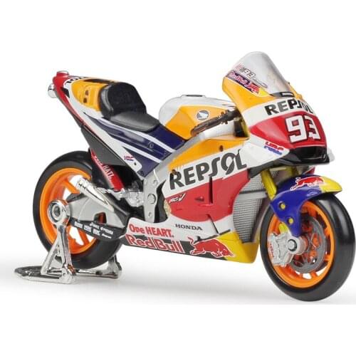 Motorbike Honda Repsol HONDA Team RC213V Simulation Alloy GP Motorcycle Model Collection Ornaments Decoration Toys for Boys