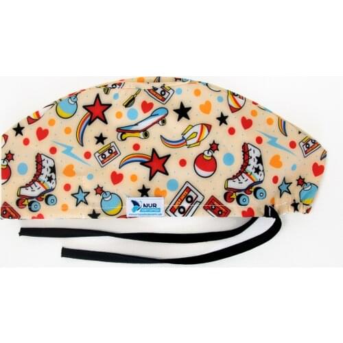 Nur Ortopedi 90s Themed Doctor Nurse Hospital Medical Surgery Bonnet