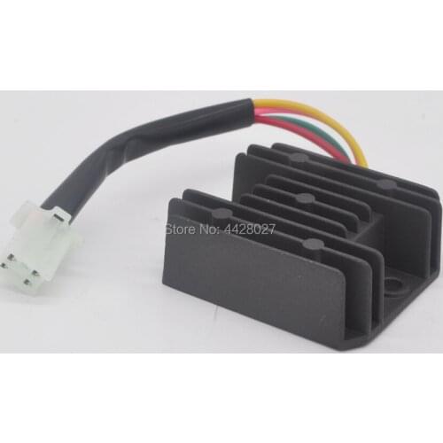 Voltage Regulator Rectifier 4 Wire Fit for Honda GY6 50cc 125cc 150cc Motorcycle ATV