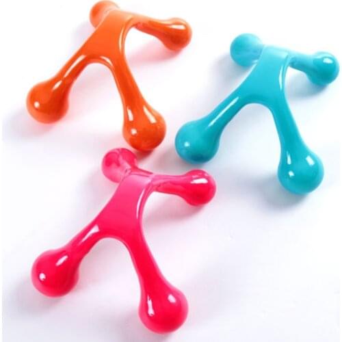 Mini Manual Resin Massager Handheld Portable Full Body Massager for Hand Head Neck Back Arms Shoulder Legs Foot Pain Release