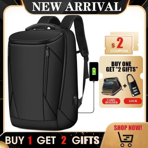 Mens Backpack 15.6/17 inch Computer Notebook School Travel Bags Unisex Large Capacity Bagpack Waterproof Business Mochila