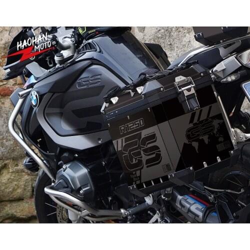 For BMW Panniers 40 Years GS R1250GS Adventure 2019-2021 Motorcycle Aluminum Box Reflective Sticker