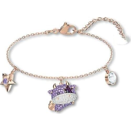 SWA 1:1 Cute Cow Bracelet Women Gift New