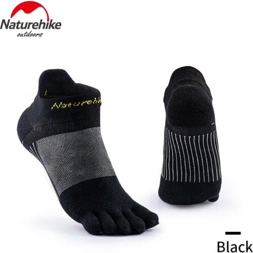 Naturehike Outdoor Sports Five Finger Socks Moisture Wicking Professional Socks Running Basketball Socks Man Women Cycling