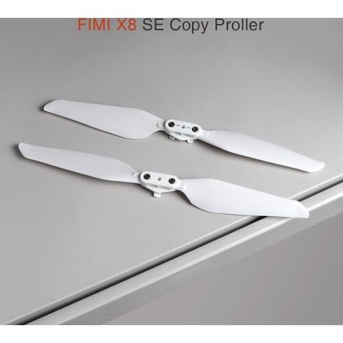 1Pair Quick-release Foldable Propeller for FIMI X8SE 2020/Fimi X8 Se RC Quadcopter (not original)