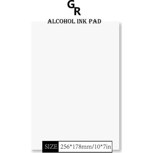 10 Pcs/Pack Smooth Alcohol Ink Pad Paper for Painting Drawing Artwork DIY Crafts Decoration