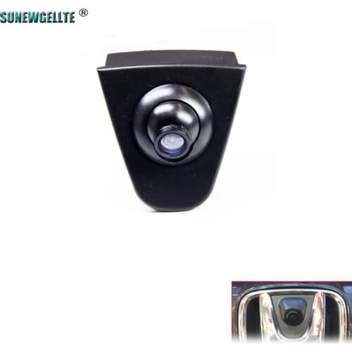 CCD HD Car Front View vehicle Camera for Honda Odyssey New accord Civic CRV Spirior Crosstour XR-V Fit