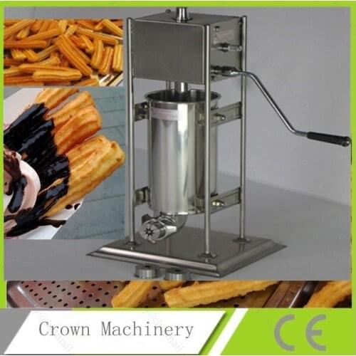 Free shipping 2L Manual Spanish churros maker machine with CE