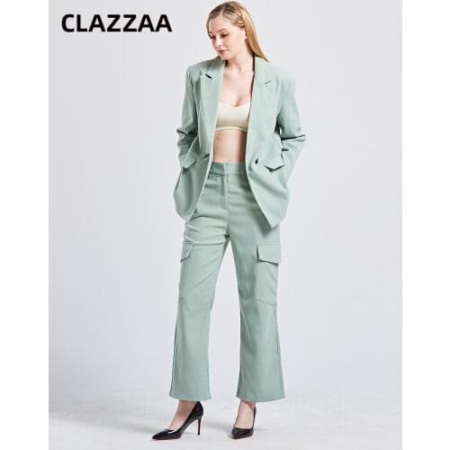 Женские брючные костюмы Clazzaa China At AliExpress