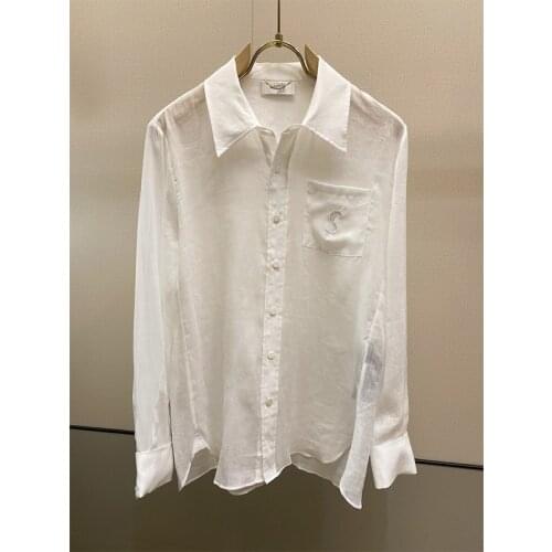 Женские льняные рубашки Cosmicchic China At AliExpress