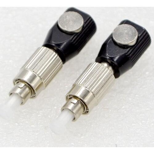 GONGFENG 10pcs NEW Hot Sall Fiber Optic Connector Adapter FC Bare Fiber Circular OTDR Test Flange Special Wholesale